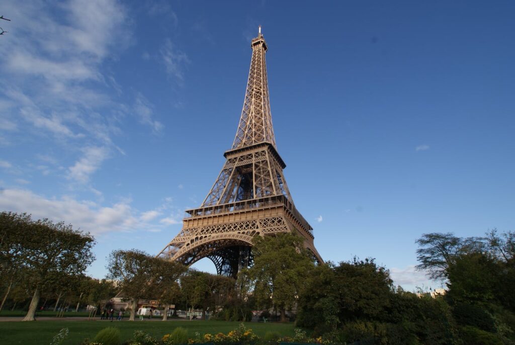 Eiffel Tower Under Blue Sky