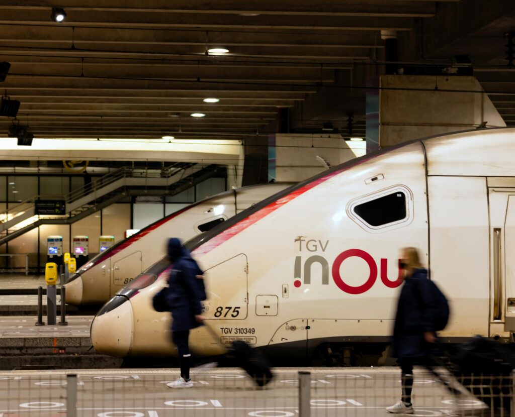 TGV at Railway Station